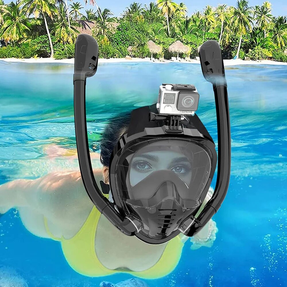 Full Face Snorkel Mask 180°Pan - Snorkel Mask Full Face ulasan dan harga