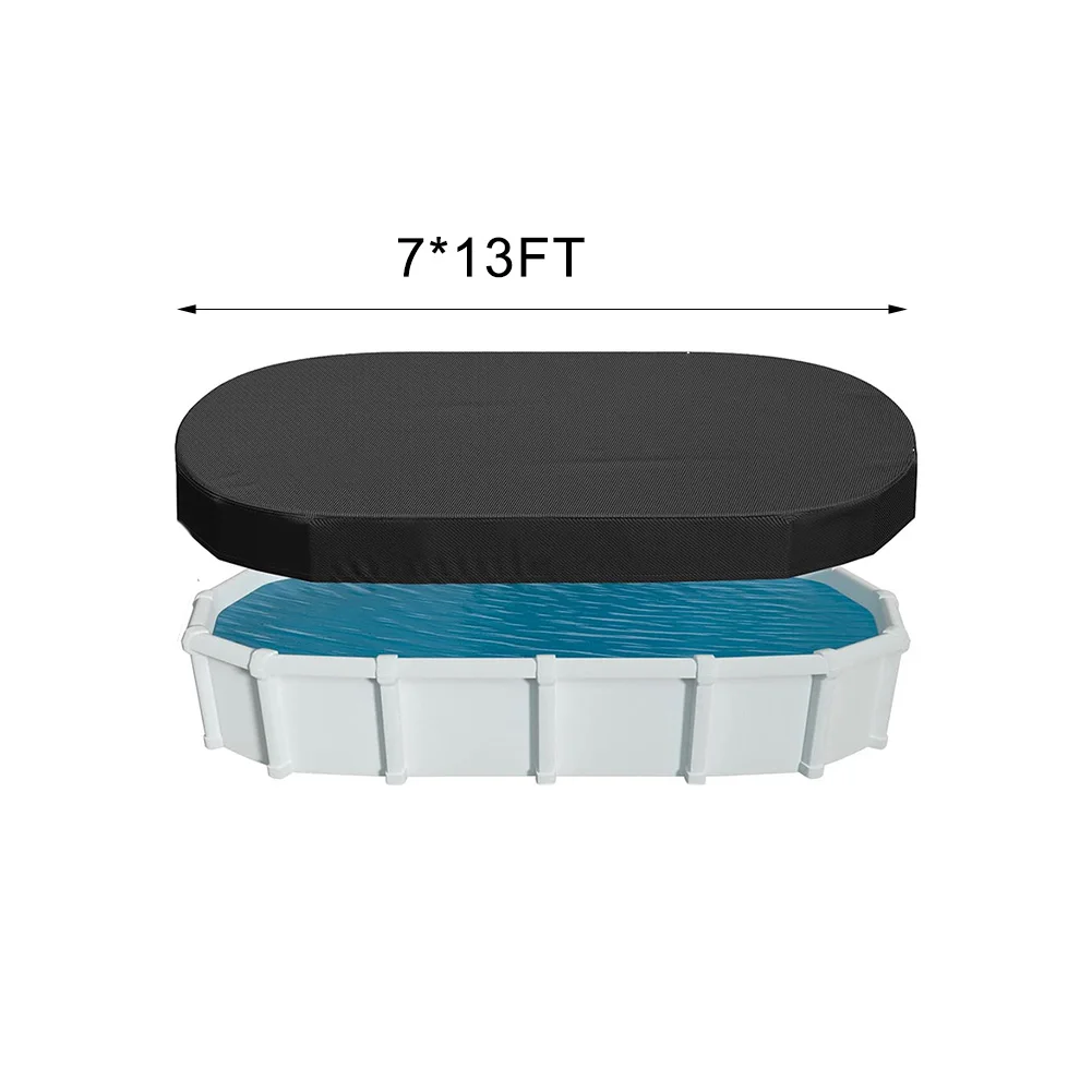 Solar Oval Pool Cover Rectangu - Pool Cover Waterproof ulasan dan harga
