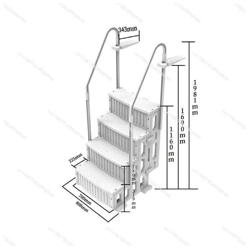 With Ladder Plastic Above Grou - Pool Ladder Above Ground ulasan dan harga