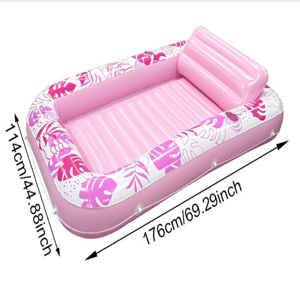Thickened PVC Inflatable Float - Pool Lounger Inflatable ulasan dan harga