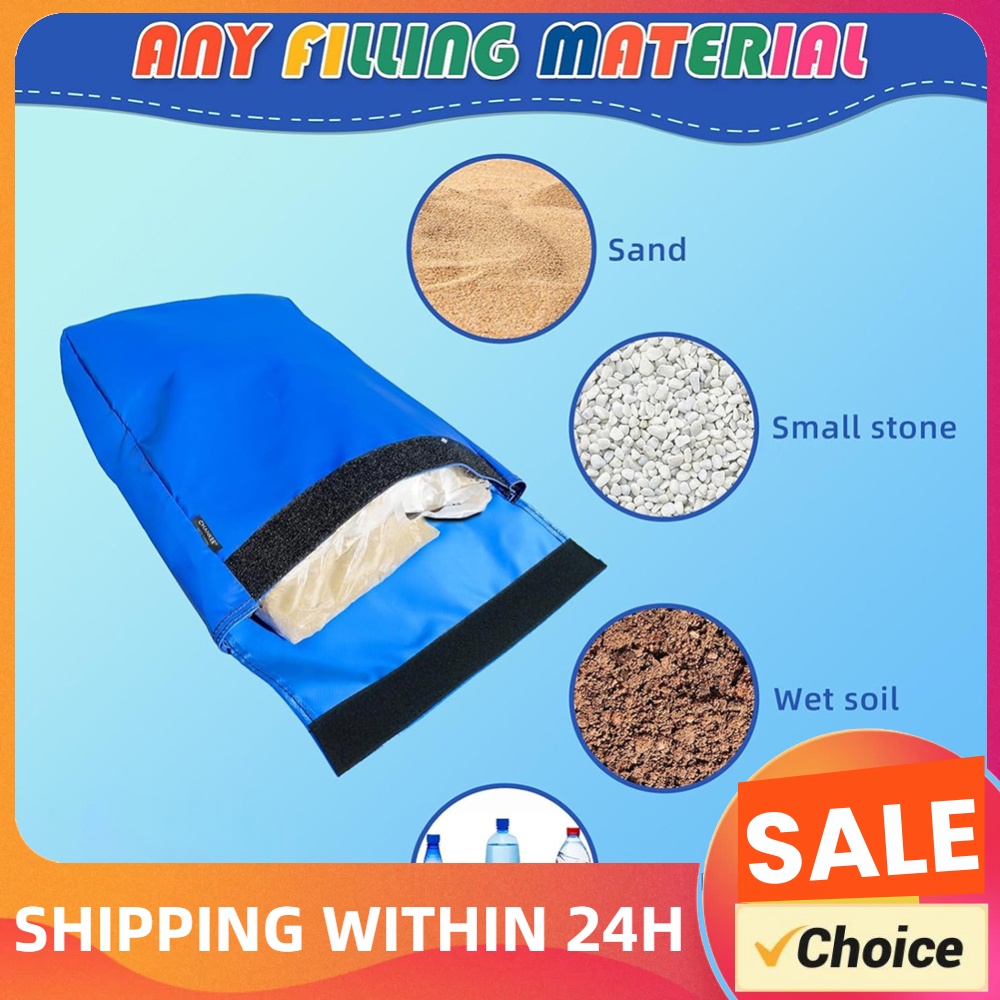 4 Pack Vinyl Sand Bags Anchor  - Water Slide Inflatable ulasan dan harga