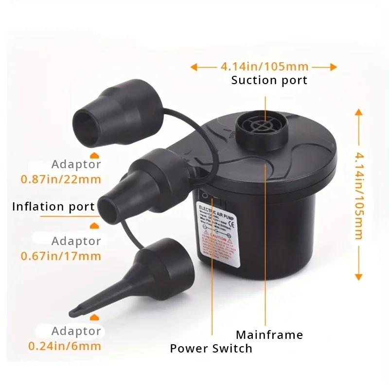 Portable Electric Air Pump wit - Pool Lounger Inflatable ulasan dan harga