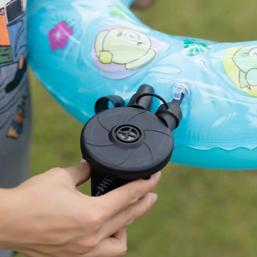 Portable Electric Air Pump wit - Pool Lounger Inflatable ulasan dan harga
