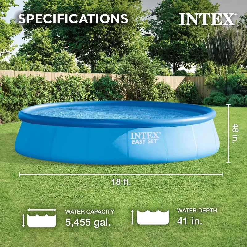 Intex Easy Set 18 Foot by 48 I - Pool Ladder Above Ground ulasan dan harga