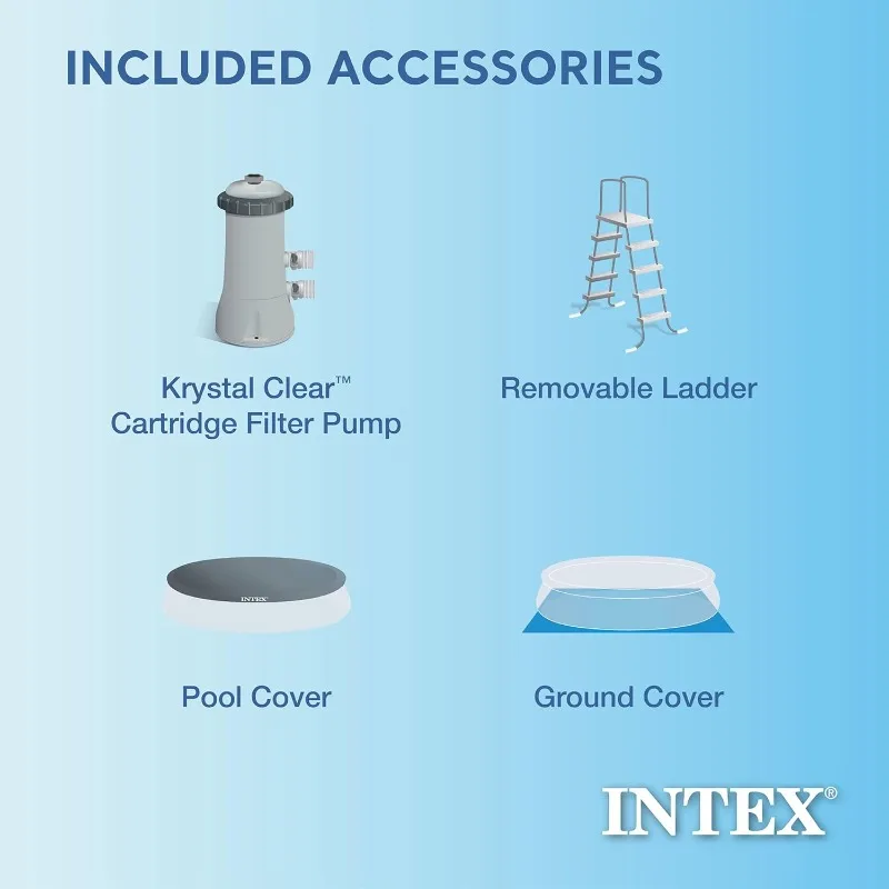 Intex Easy Set 18 Foot by 48 I - Pool Ladder Above Ground ulasan dan harga
