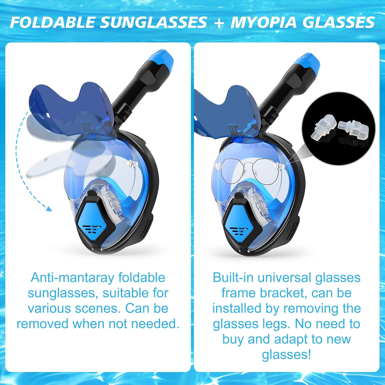 Devilfish Full Face Snorkel Ma - Snorkel Mask Full Face ulasan dan harga