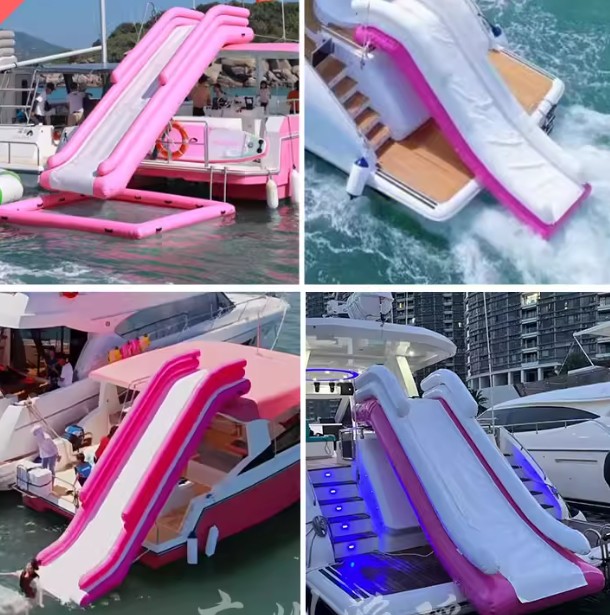 Inflatable water yacht slide b - Water Slide Inflatable ulasan dan harga
