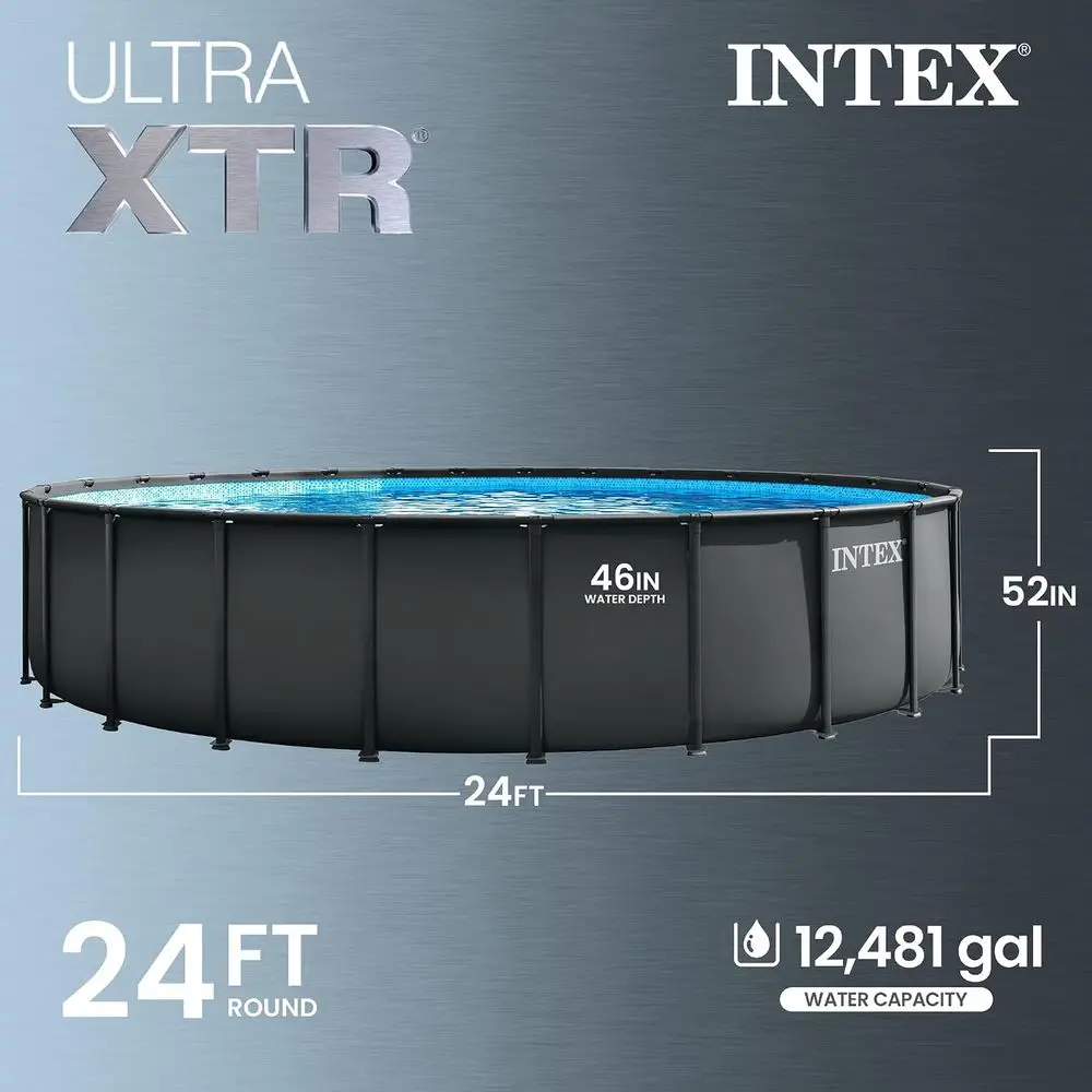 Round 24 ft x 52 in Above Grou - Pool Ladder Above Ground ulasan dan harga