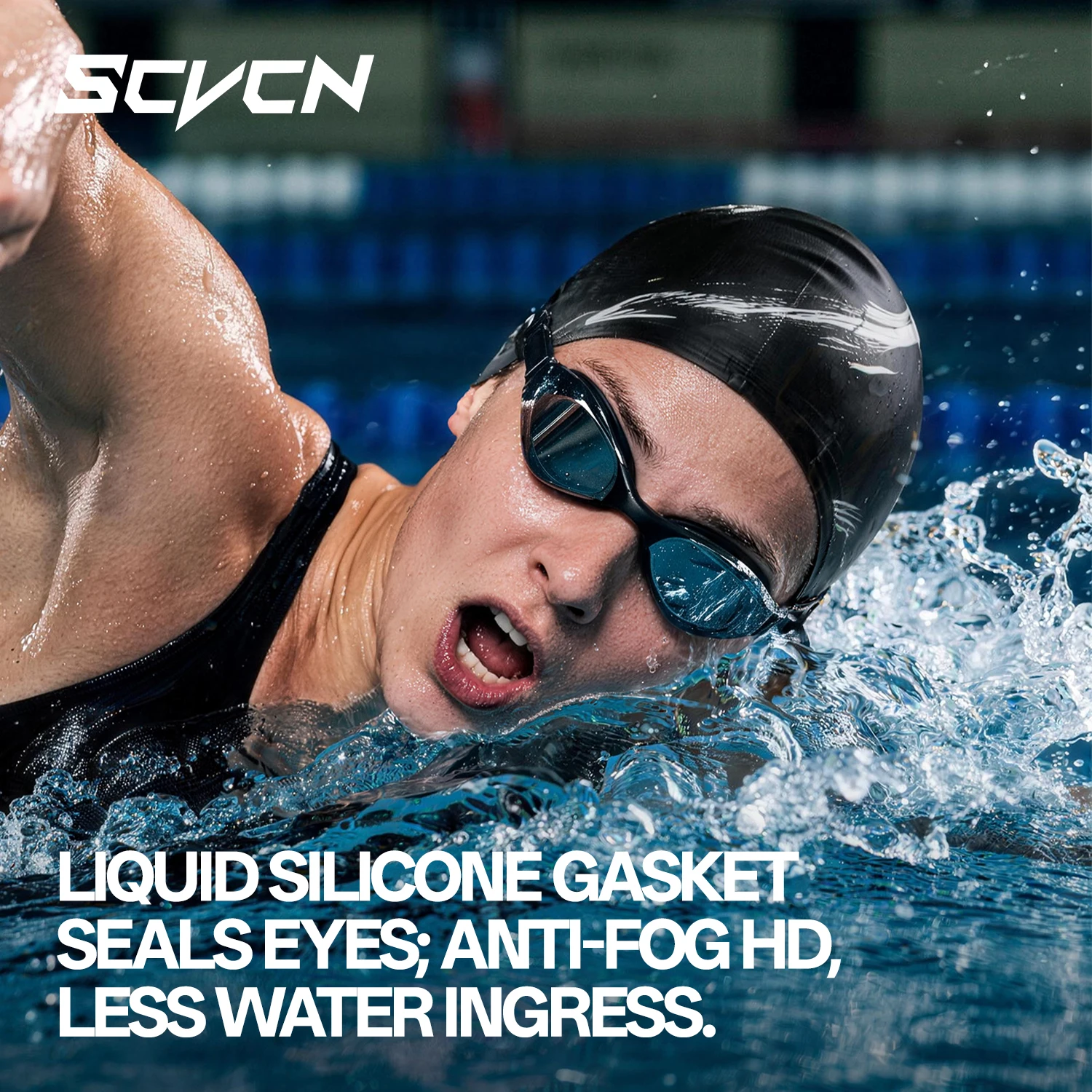 SCVCN New Professional HD Swim - Swim Goggles Anti Fog Uv ulasan dan harga